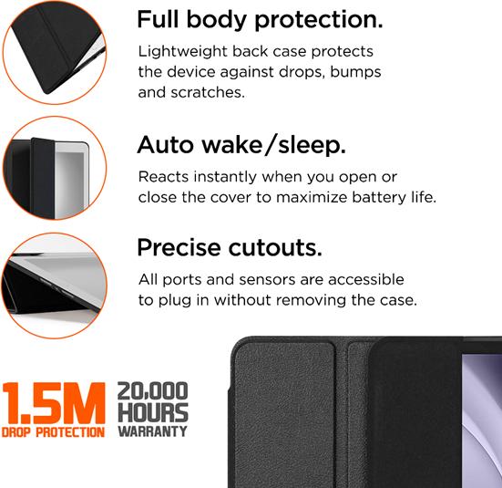 Produktbild Eiger Folio-Case (Samsung Galaxy Tab A9)