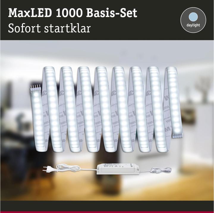 Immagine prodotto Paulmann Set di strisce MaxLED 1000 (Bianco freddo, 300 cm, Interno)
