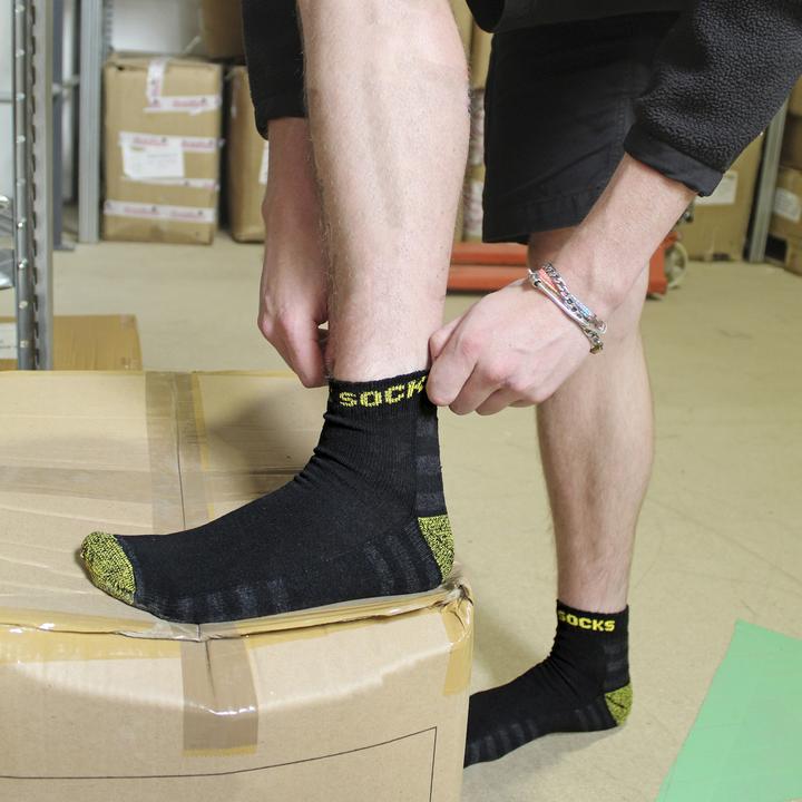 Image du produit Sock Snob 15er Pack Arbeitssocken Kurz | Gepolsterte Sneaker Socken (paquet de 15, 39 - 45)