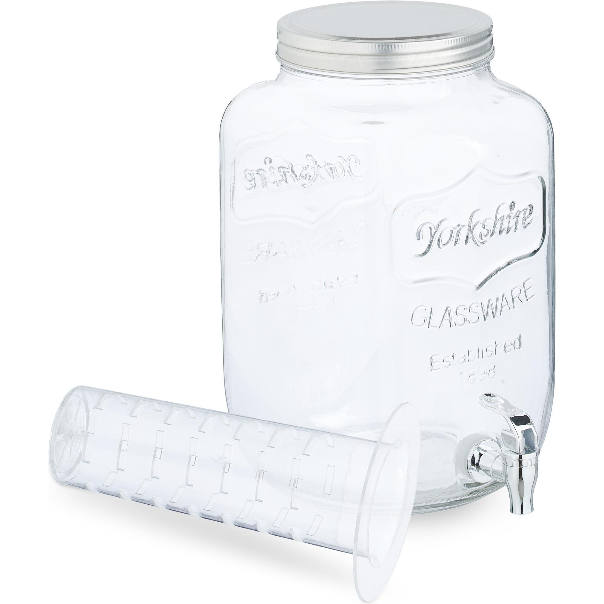 Thumbnail - Relaxdays Getränkespender, Getränkespender, Transparent