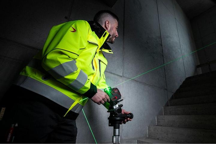 Produktbild Sola PLANO 4D GREEN 360Â° Kruislijnlaser set in koffer - Groen - 4x 30m