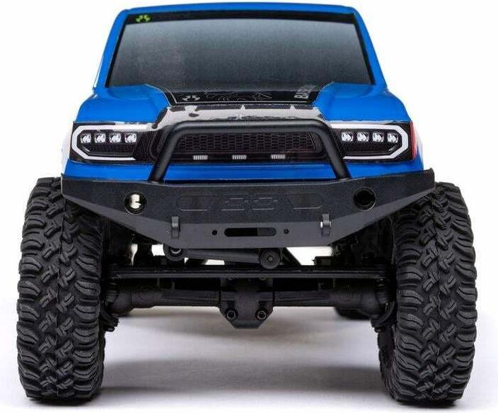 Actual product image Axial Rock Crawler SCX24 Base Camp 4WD, Blue RTR 1:24 (RTR Ready-to-Run)