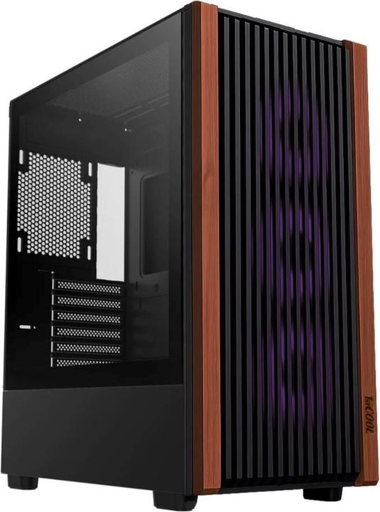 1st Cool 1stCOOL skříň G6 Noble, Mid Tower, ATX, AU, Průhledná Bočnice, Černá (ATX)