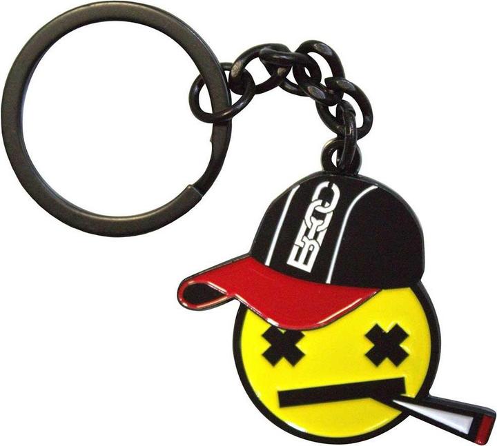 Actual product image Bad Boy Chiller Crew Emoji Logo Keyring