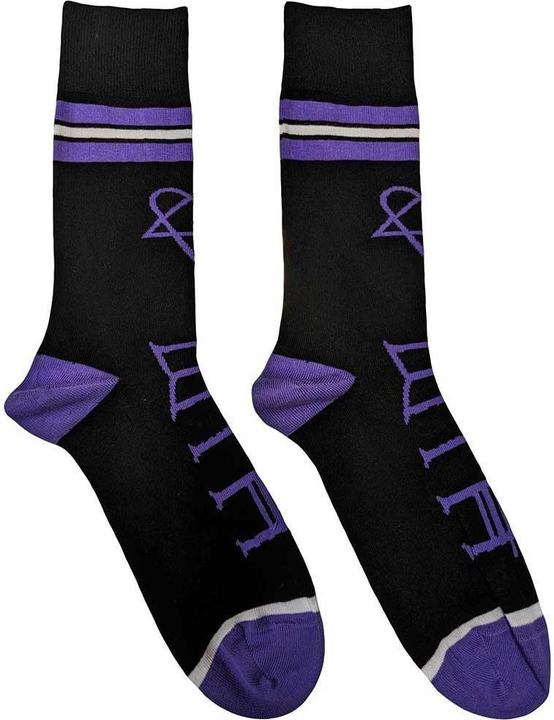 Produktbild Him Heartagram & Logo Socken (40.5 - 45.5)