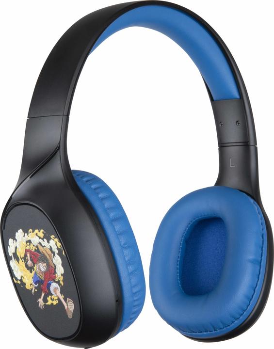 Actual product image NoName ONE PIECE - Casque Bluetooth - Bleu & Noir (Wireless, Cable)