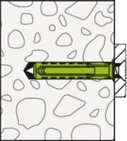 Actual product image Fischer Dowel SX Plus Green 5x25 (90 pcs.)