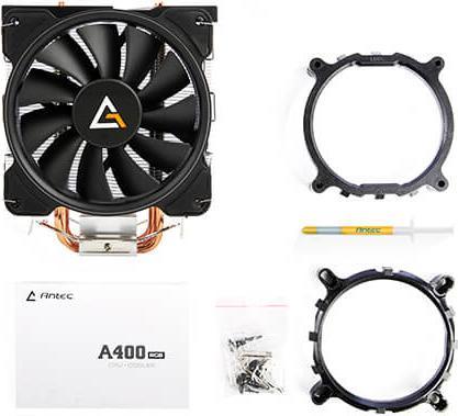 Actual product image Antec Cooler FrigusAir 400 ARGB (Tower Cooler) retail (158 mm)