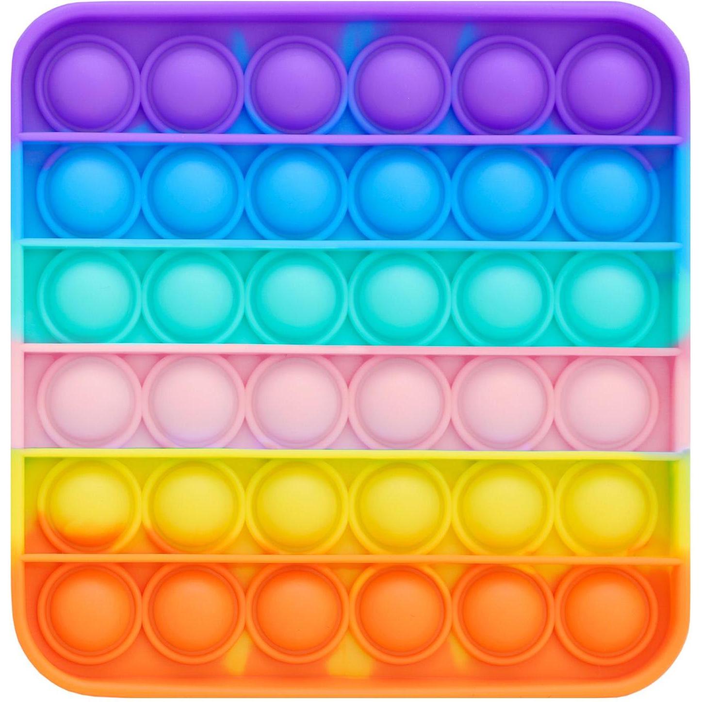 JTI Pop It, Zappelspielzeug mit Blasen - quadratisch