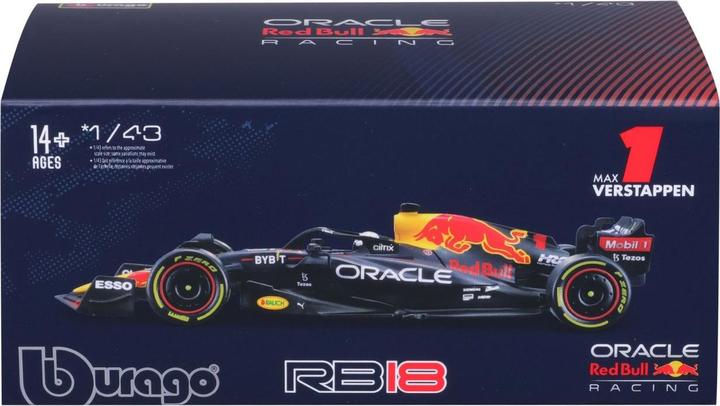 Actual product image Bburago Red Bull Racing RB18 F1 1/43 M. Verstappen 2022