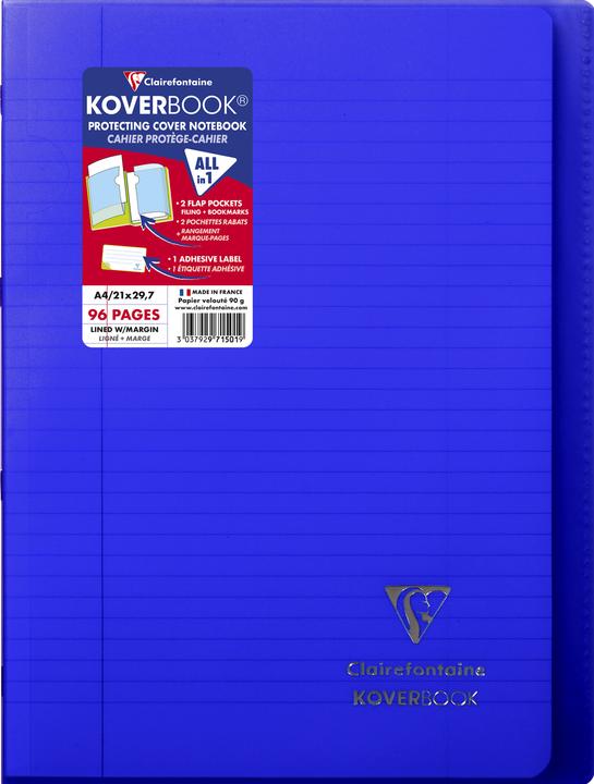 Actual product image Clairefontaine Koverbook (A4, Lined, Soft cover)