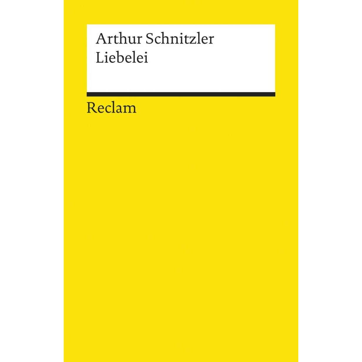 Liebelei, Belletristik von Arthur Schnitzler