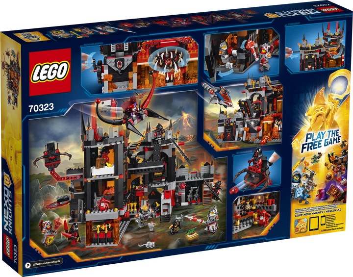 Actual product image LEGO Nexo Knights Jestro's volcano fortress (70323, LEGO Nexo Knights)