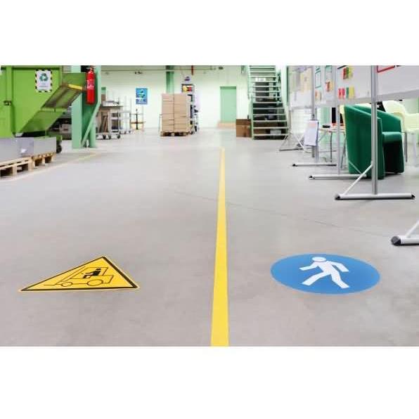 Thumbnail - Tarifold, Sicherheitskennzeichnung, Sicherheitspiktogramm Vorsicht Gabelstapler selbstklebend 430x375mm