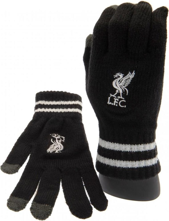 Actual product image Score Draw Crest Touchscreen Gloves Jersey Fabric (One size)