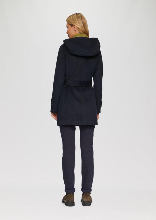 Immagine prodotto S.Oliver Outdoor-Mantel Kurzer Wollmantel mit Bindegürtel