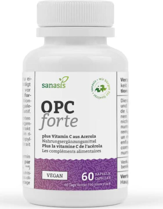 Produktbild Sanasis OPC Forte (60 Stück, Kapseln, 150 g)