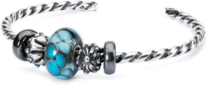 Immagine prodotto Trollbeads Bracciale a spirale per donna, personalizzabile con perline