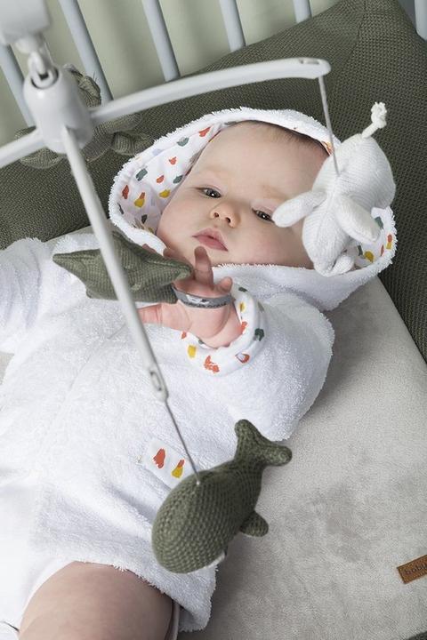 Image du produit Baby's only Babys Only mobile musical, kaki/gris argenté