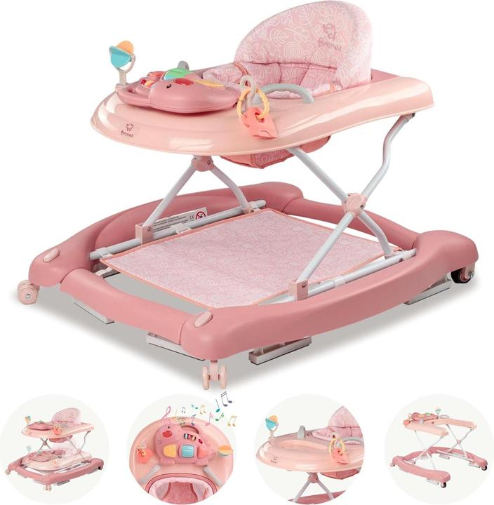 Produktbild Bronea 5-in-1 Babywalker Gehfrei mit Musik & Licht