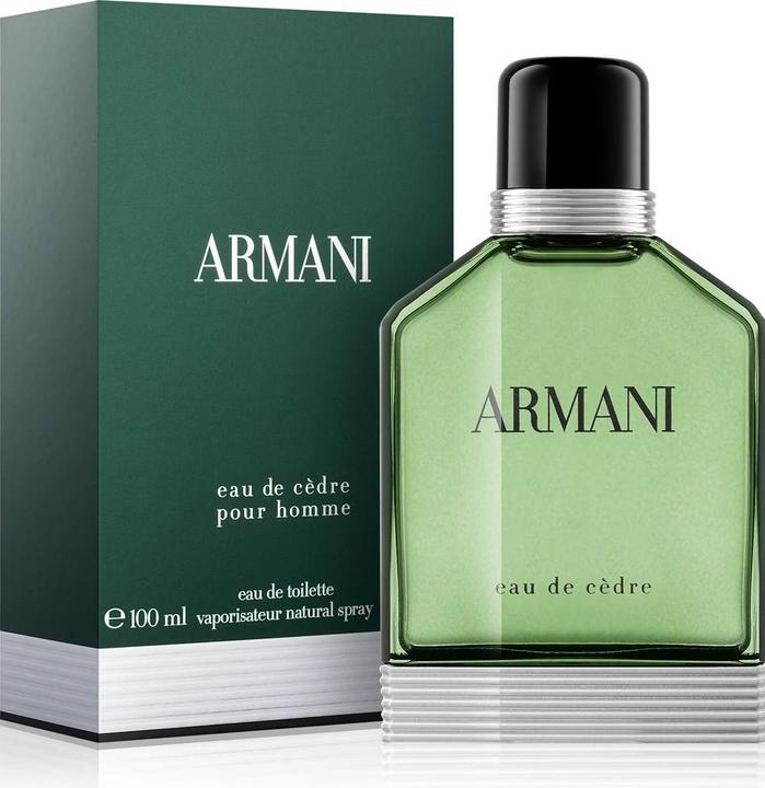 Actual product image Giorgio Armani eau de cèdre (Eau de toilette, 100 ml)