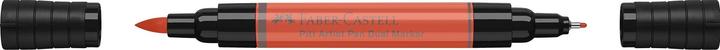 Actual product image Faber-Castell Ink Pen Pitt Artist Pen Dual Scarlet Red (Red, 1 x)