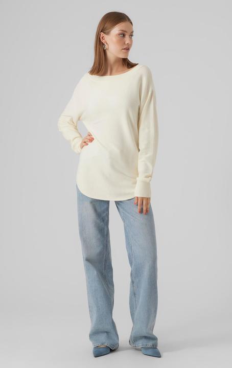 Produktbild Vero Moda VMNANCY LS BOATNECK PULLOVER GA EXC Strickpullover (M)