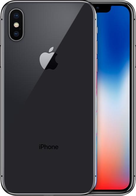 Actual product image Apple iPhone X (64 GB, Space Grey, 5.80", 12 Mpx, Single SIM)