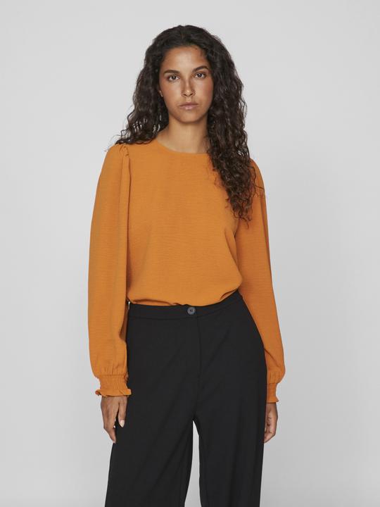Actual product image Vila Round neck top with long sleeves (34)
