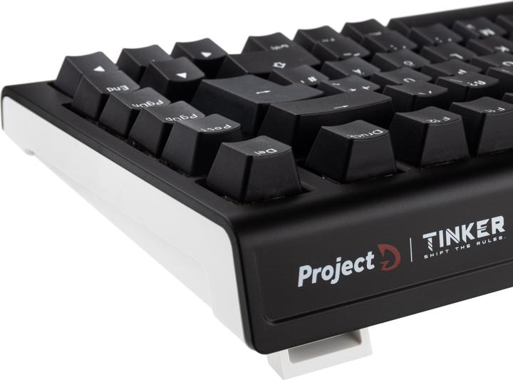 Actual product image Ducky Tinker 75 Gaming Keyboard, RGB - MX-Speed Silver (ISO-EN) (DE, Cable)