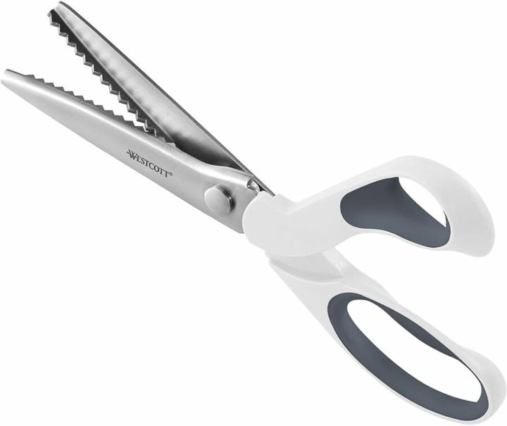 Westcott Forbici Contour Softgrip bianco-grigio 24,0 cm (24 cm)