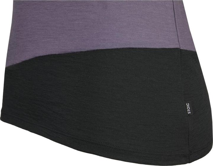 Actual product image Stoic Women's Merino155 LaholmSt. Colorblock T-Shirt (XXL)