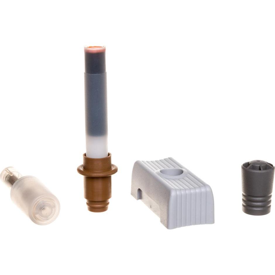 Wago 258-329 Einweg-Pen Strichd. 0,50mm 1 ML, Elektronikzubehör + Gehäuse, Schwarz