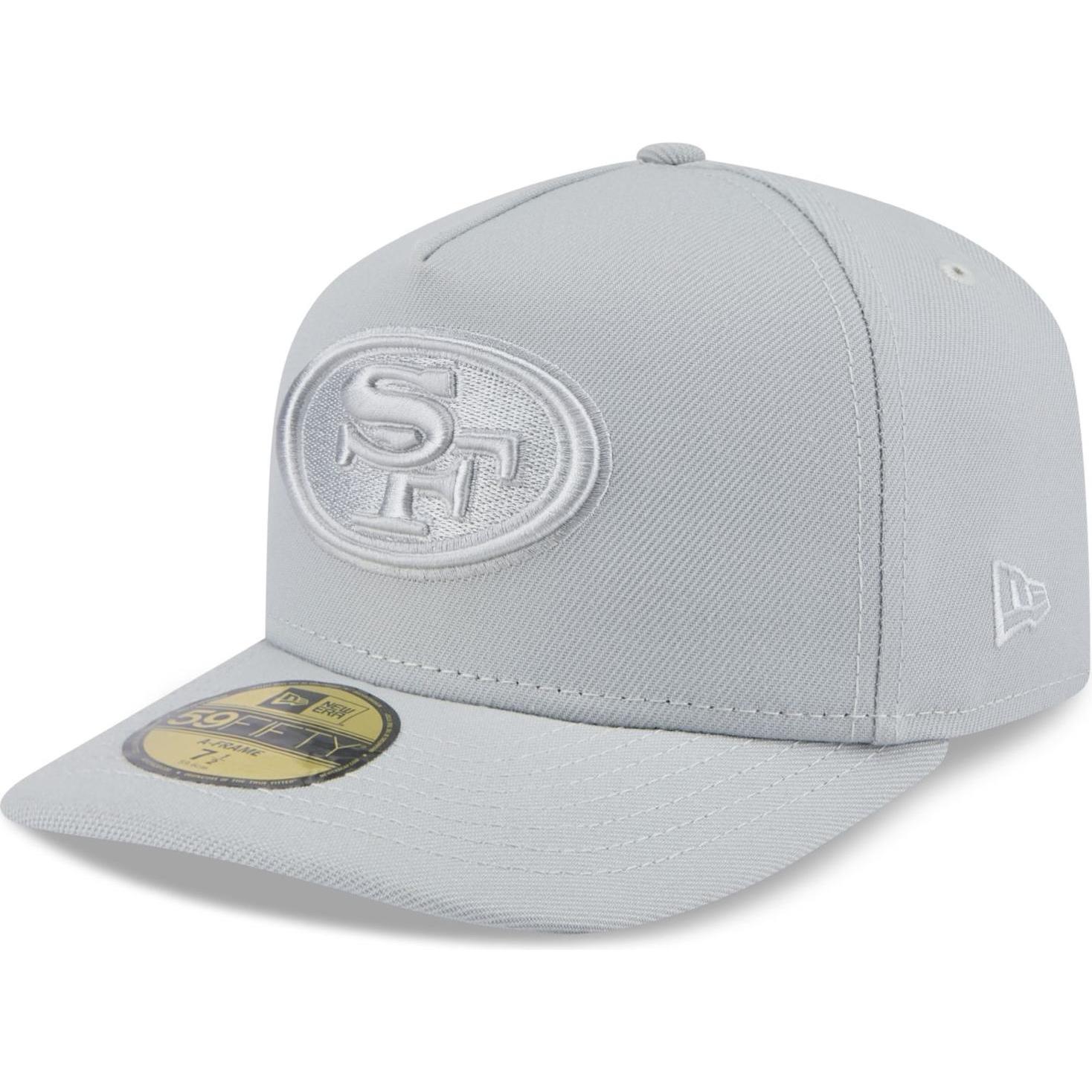 New Era, Herren, Cap, 59Fifty A-Frame Cap - San Francisco 49ers - 8, Grau, (8)
