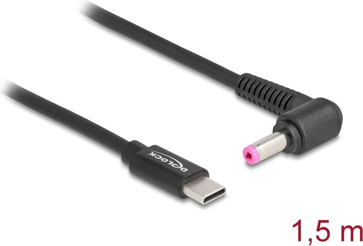 Delock Ladekabel USB-C zu HP 4.8 x 1.7 mm Stecker 1.5 m (1.50 m)