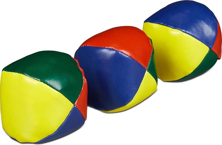 Actual product image Relaxdays Juggling Balls Set Of 3