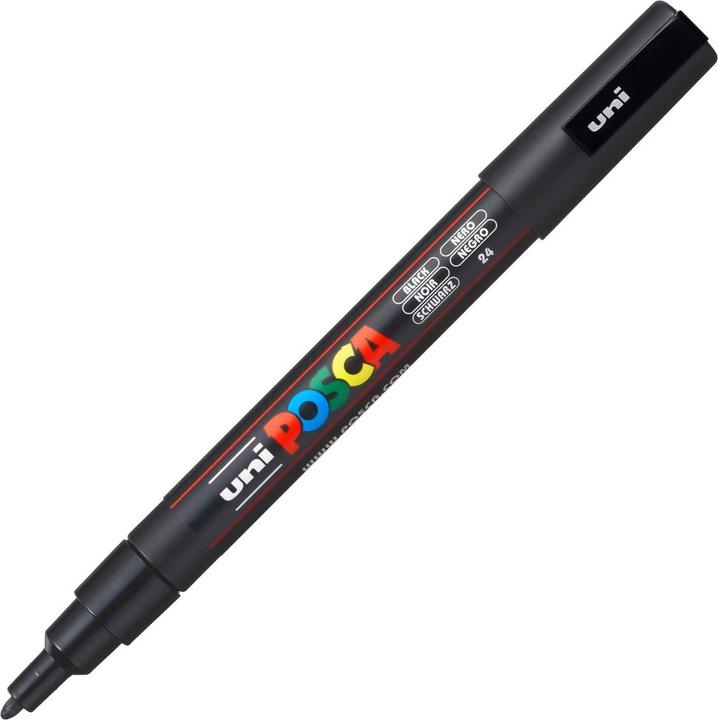 Image du produit Posca Marqueur fin PC-3M (Noir, 0.90 mm, 1 x)