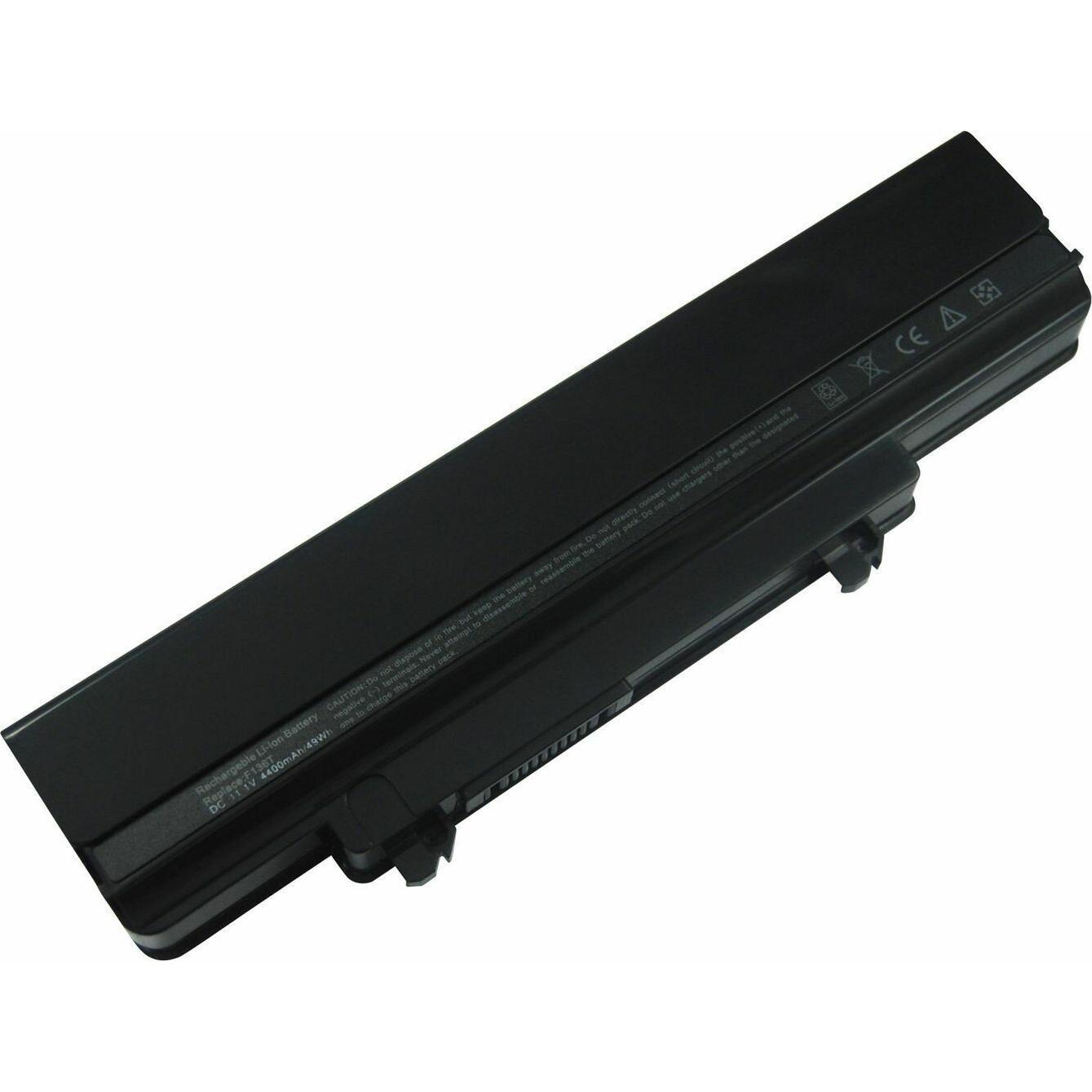 CoreParts Laptop Battery for Dell (6 Zellen, 4400 mAh), Notebook Akku, Schwarz