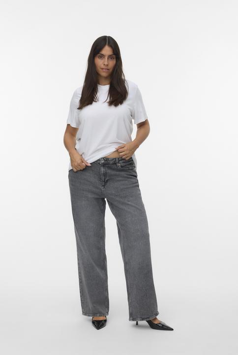 Actual product image Vero Moda VMCTESSA Hohe Taille Weiter Beinschnitt Jeans Weit geschnitten (W48/L32)