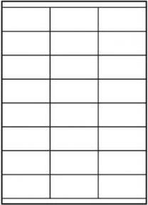 Image du produit Logo Étiquettes A4, mates, blanches, 25 pcs.