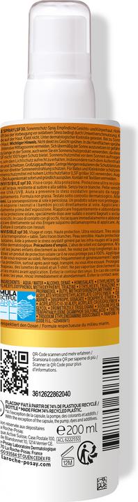 Immagine prodotto La Roche Posay Anthelios Invisible (Spray solare, SPF 30, 200 ml, 245 g)