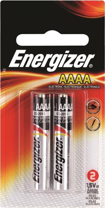 Actual product image Energizer Max Alkaline (2 pcs., AAAA, 595 mAh)