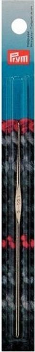 Actual product image Prym Crochet hook without handle, silver 2.00 mm, card