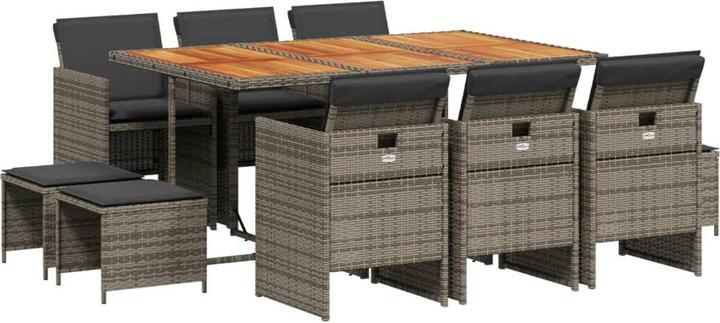 Braun, Dunkelgrau, Grau