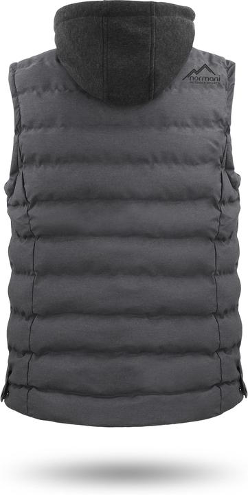Actual product image Normani Men Winter Quilted Vest Nanaimo - 1557 (XXL)