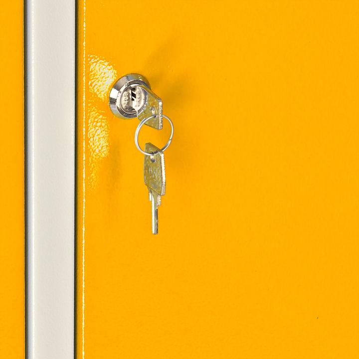 Actual product image ADB Locker Wardrobe yellow 1780 x 600 x 500 mm (60 cm, 178 cm)