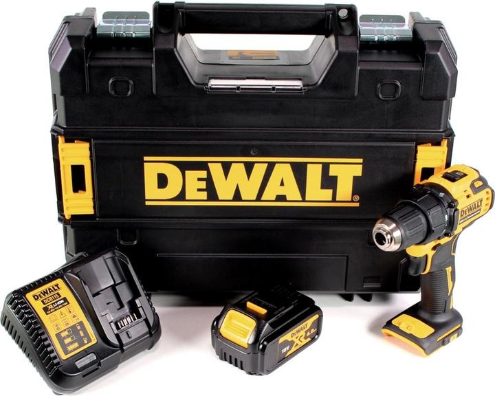 Produktbild DeWalt DCD 708 M1T Akku Bohrschrauber 18 V Li-Ion Brushless in TSTAK Box + 1 x 4,0 Ah Akku + Ladeger (Akkubetrieb)