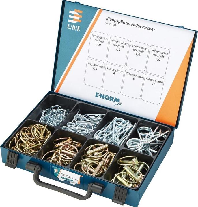 Actual product image Magni Format 4317784018685 - e-norm assembly case 24 hinged cotter pin. Spring cotter pin