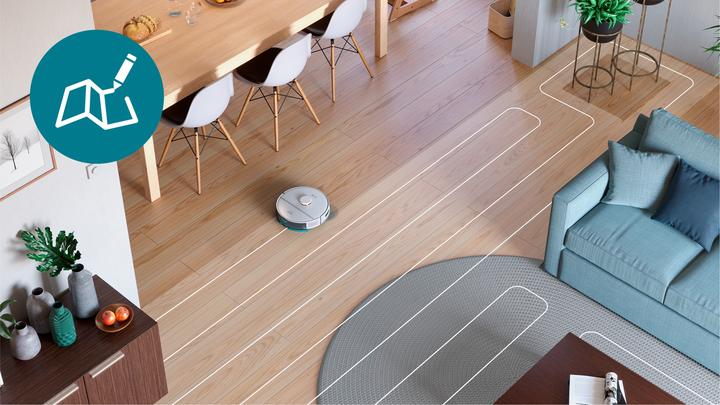 Produktbild Philips Aspirapolvere Robot Serie HomeRun 2000 con Funzione Lavaggio (6000 Pa, Wischtuch)