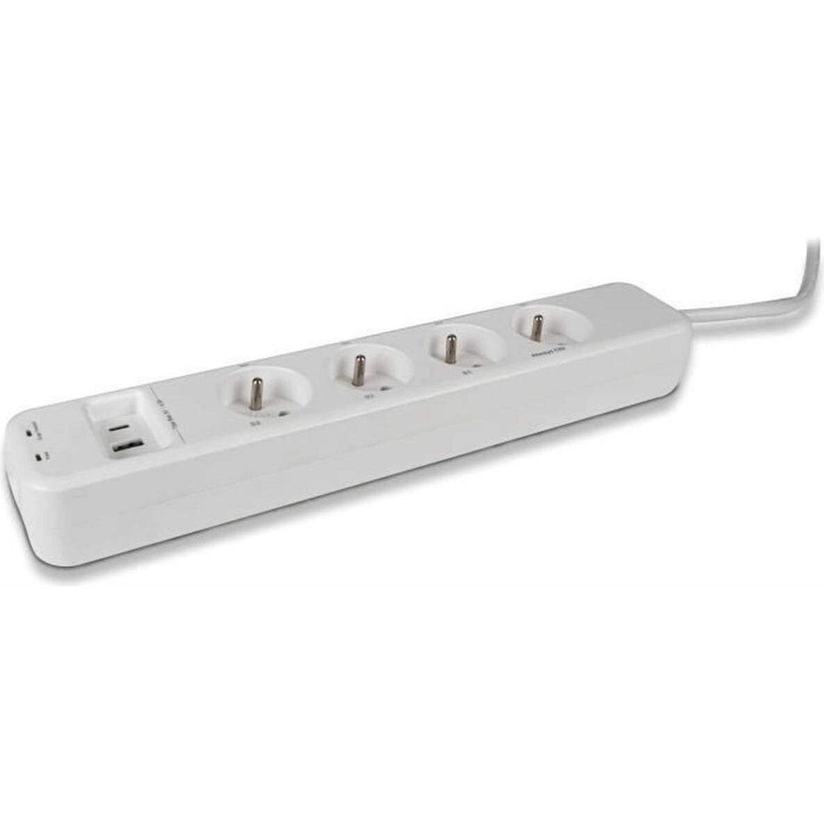 SCS Sentinel, Ciabatta multipresa, Steckdosenleiste mit 4 Steckdosen ohne Schalter SmartPlug 240 V (4x, 1.40 m)